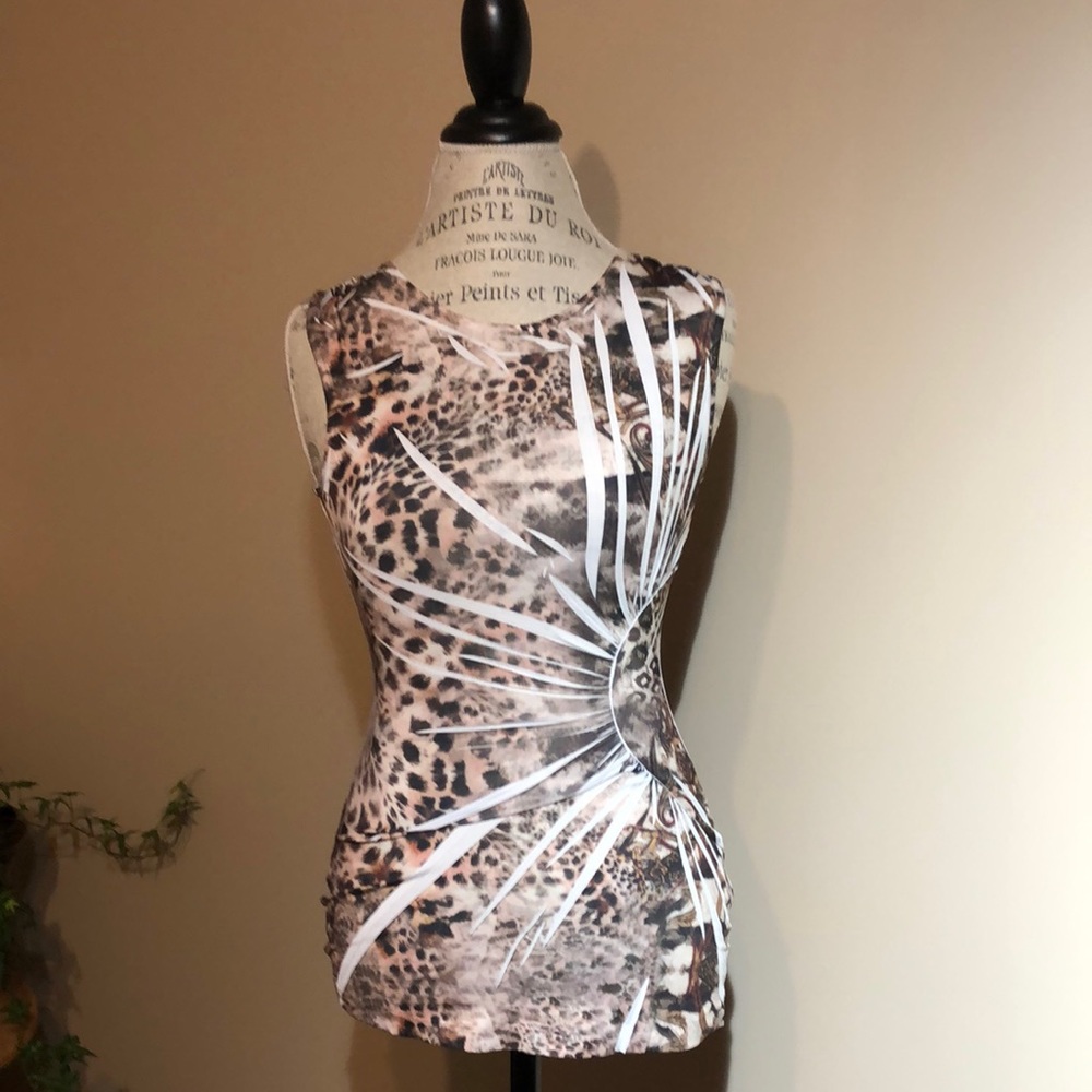 Cleo Leopard Blouse
